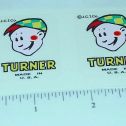 Pair Turner Boy Logo Door Stickers Main Image