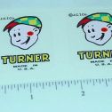 Pair Turner Boy Logo Door Stickers Main Image