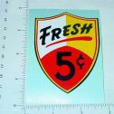 5 Cent Fresh Vending Machine Sticker Main Image