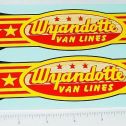 Wyandotte Van Lines Semi Truck Sticker Set Main Image