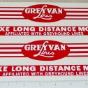 Wyandotte Grey Van Lines (red) Semi Sticker Set Main Image