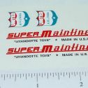 Wyandotte Super Mainliner Airplane Sticker Set Main Image
