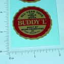 Buddy L Round Style Floor Plate Sticker Main Image