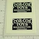 Pair Cor Cor Toys Replacement Logo Stickers Main Image