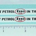 Pair Corgi Esso London Bus Sticker Set Main Image