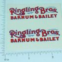 Pair Custom Ringling Bros Barnum & Bailey Stickers Main Image