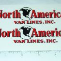 Pair Custom North American Van Lines Truck Stickers Main Image