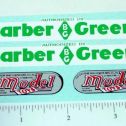 Doepke Barber Greene Loader Sticker Set Main Image