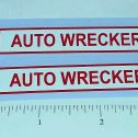 Pair Dunwell Auto Wrecker Truck Stickers Main Image