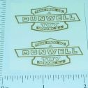 Pair Dunwell Fame Logo Replacement Door Stickers Main Image
