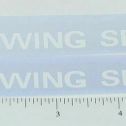 Pair Ertl International Loadstar Tow Truck Stickers Main Image