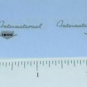 Pair Ertl IHC Loadstar 1600 Hood Side Stickers Main Image