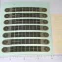 OEM Ertl White Cabover Grill Waterslide Decals Main Image
