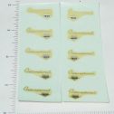 OEM Ertl IHC Loadstar Waterslide Decal Sheets Main Image