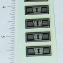 OEM Ertl Gear Shift Water Transfer Decal Sheet Main Image