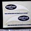 Vintage Grimland Toy Semi Truck Replacement Sticker Pair Main Image