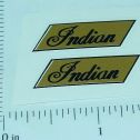 Pair Hubley Indian Motorcycles Replacement Stickers Main Image