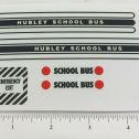 Hubley School Bus Replacement Sticker Set Main Image