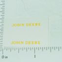 John Deere Name Yellow Sticker Pair Main Image