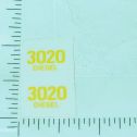 Pair John Deere 3020 Diesel Model Number Stickers Main Image