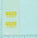 Pair John Deere 4020 Diesel Model Number Stickers Main Image