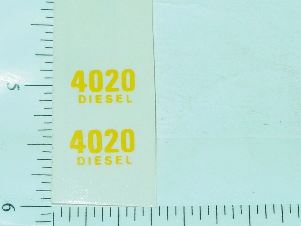 John Deere 4020 Diesel Model Number Stickers      JD-415 