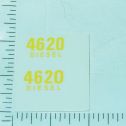 John Deere 4620 Diesel Model Number Sticker Pair Main Image