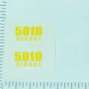 Pair John Deere 5010 Diesel Model Number Stickers Main Image