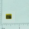 John Deere Yellow/Black Caution Sticker Main Image