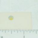 John Deere Yellow & Silver Four Legged Deer Sticker Main Image