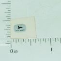 John Deere Black & Silver Four Legged Deer Sticker Main Image