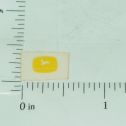 John Deere Yellow Logo Sticker Main Image