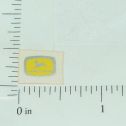 John Deere Yellow & Silver Four Legged Deer Sticker Main Image