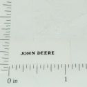 John Deere Name Logo Sticker Black Main Image