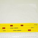John Deere 1:16 9610 Combine Replacement Stickers Main Image
