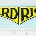 Richard Toys Ride-On Truck Sticker Set Pair Main Image