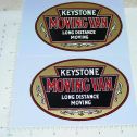 Pair Keystone Moving Van Rear Box Stickers Main Image