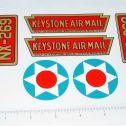 Keystone AirMil Tri-Motor Airplane Sticker Set Main Image