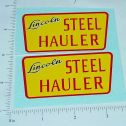 Pair Lincoln Steel Hauler Semi Trailer Stickers Main Image