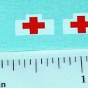 Pair Matchbox Mercedes Benz Ambulance Stickers Main Image