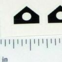 Matchbox Kingsize #K-10B Pipe Truck Sticker Pair Main Image