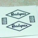 Matchbox Kingsize Readymix Truck Sticker Pair Main Image