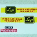 Matchbox LEP Intl Transport Truck Sticker Set Main Image