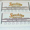 Metalcraft Sunshine Biscuits Van Sticker Set Pair Main Image