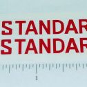 Pair Metalcraft Standard Oil Stake Truck Sticker Set Main Image