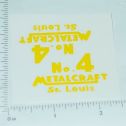 Metalcraft #4 Toy Shovel Vehicle Sticker Pair Main Image