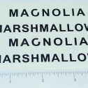Pair Metalcraft Magnolia Marshmallow Stickers Main Image