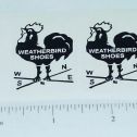 Pair Metalcraft Weatherbird Shoes Truck Stickers Main Image