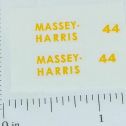 Pair Massey Harris 44 Tractor 1:16 Scale Sticker Set Main Image