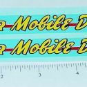 Pair Marx Lumar Mobile Dump Truck Sticker Set Main Image